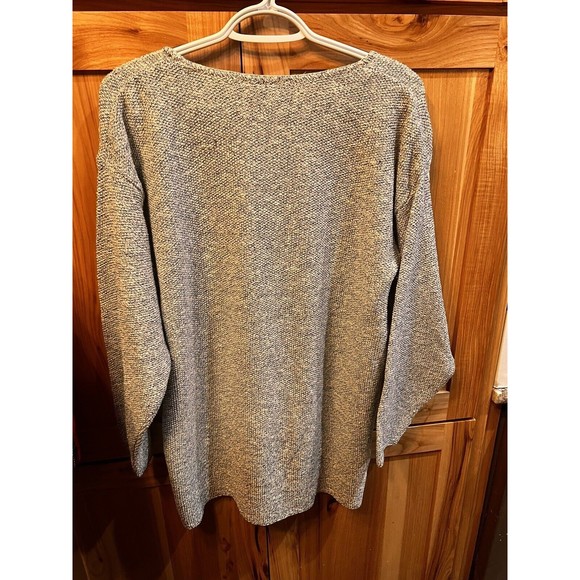 Women’s vintage basic editions gray knit sweater Size Small #H10 - Picture 5 of 5